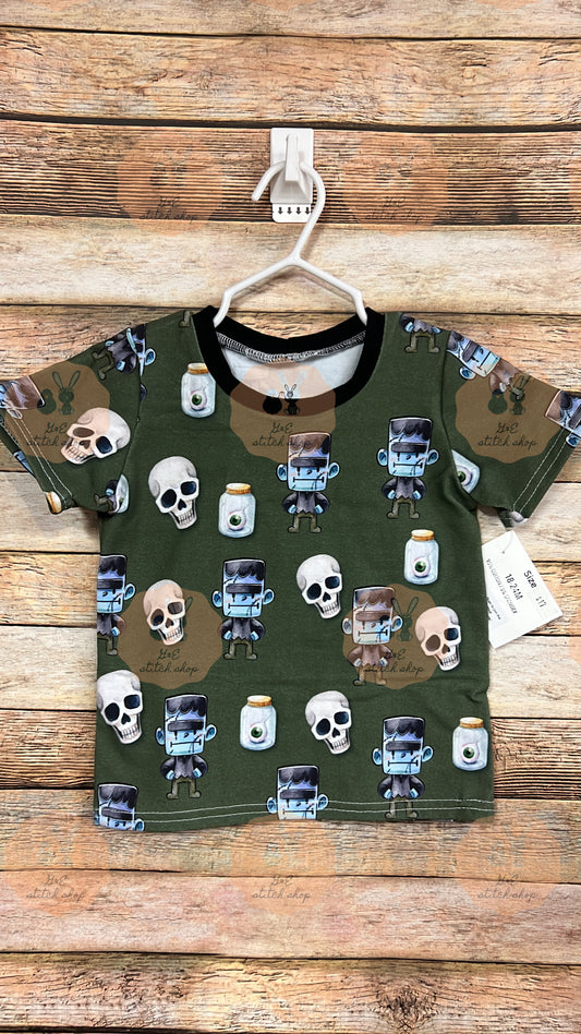 18-24m Eyeball Skull T-shirt