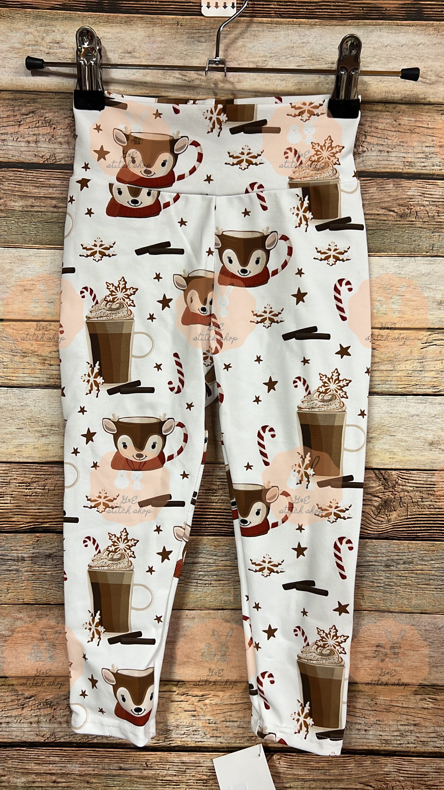 18-24m Reindeer Cup Leggings