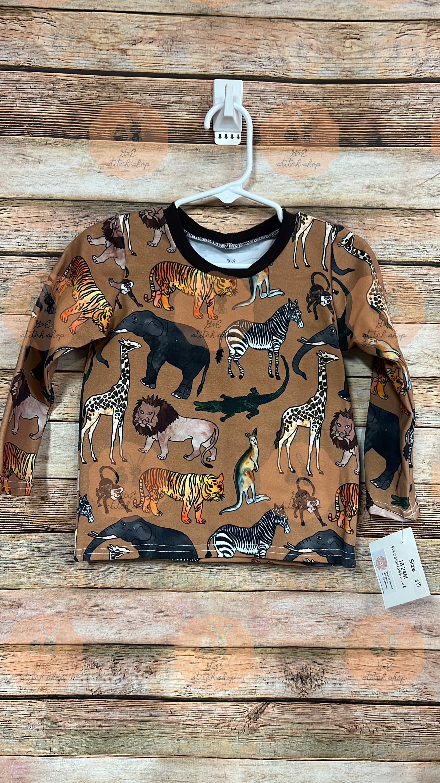 18-24m Zoo Animal T-shirt