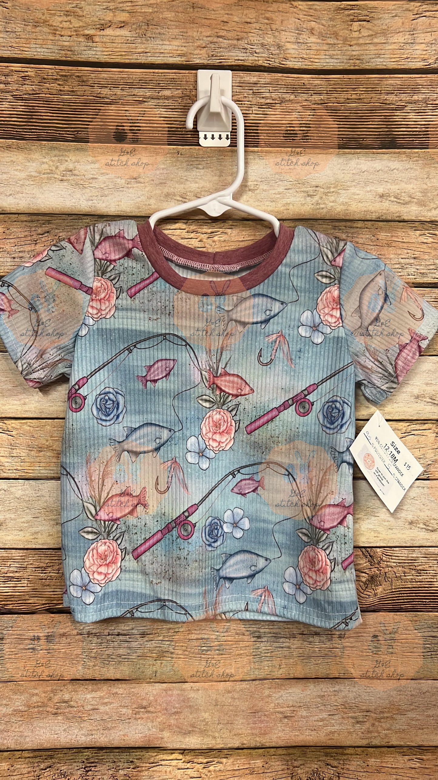 12-18m Fishing T-shirt